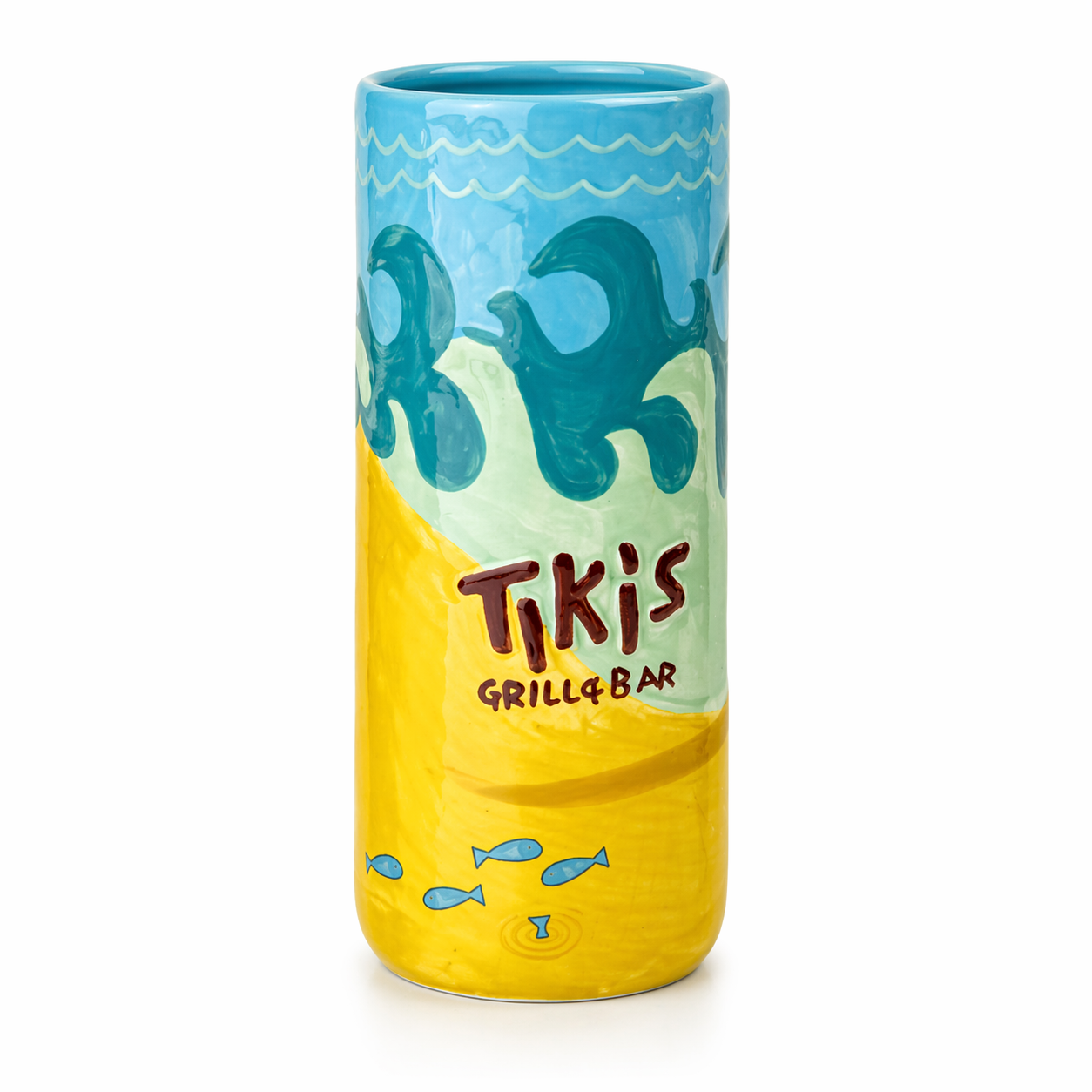 Surfer Girl Mug - Tiaré | Tiki's Grill & Bar Souvenir Shop